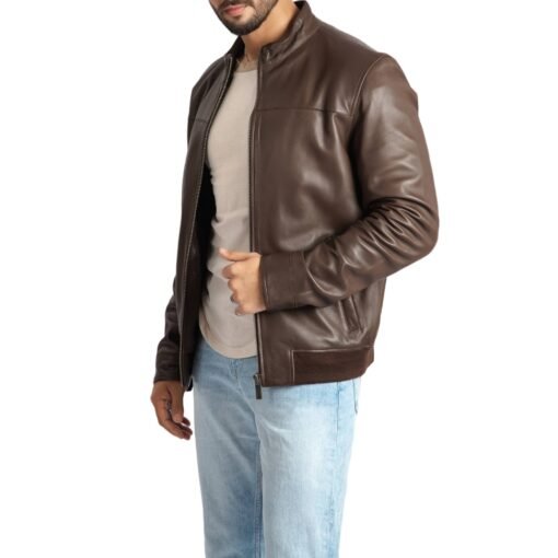 Men leather jacket 140