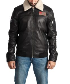 Men leather jacket 92