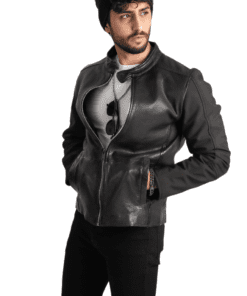 Men leather jacket 96