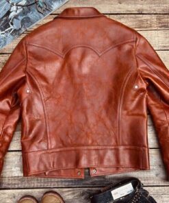 Men leather Jacket 294