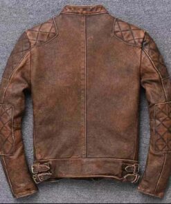 Men leather Jacket 299