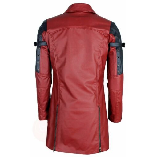 Long leather Jacket