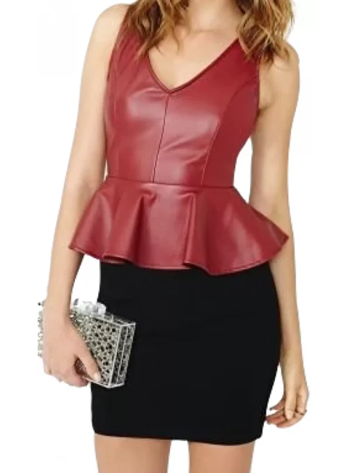 Fairy-Style Leather Top