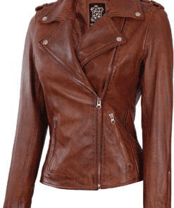 women leather jacket 307