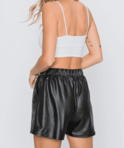 women leather skirt 339