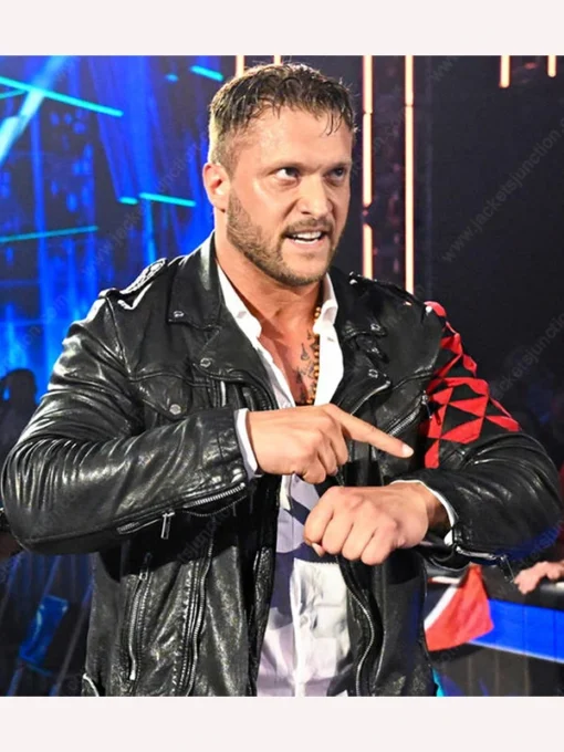 WWE Extreme Rules Karrion Kross Black Leather Jacket