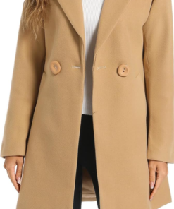 Wool Blend Soft Long Coat