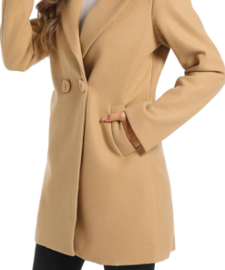 Wool Blend Soft Long Coat